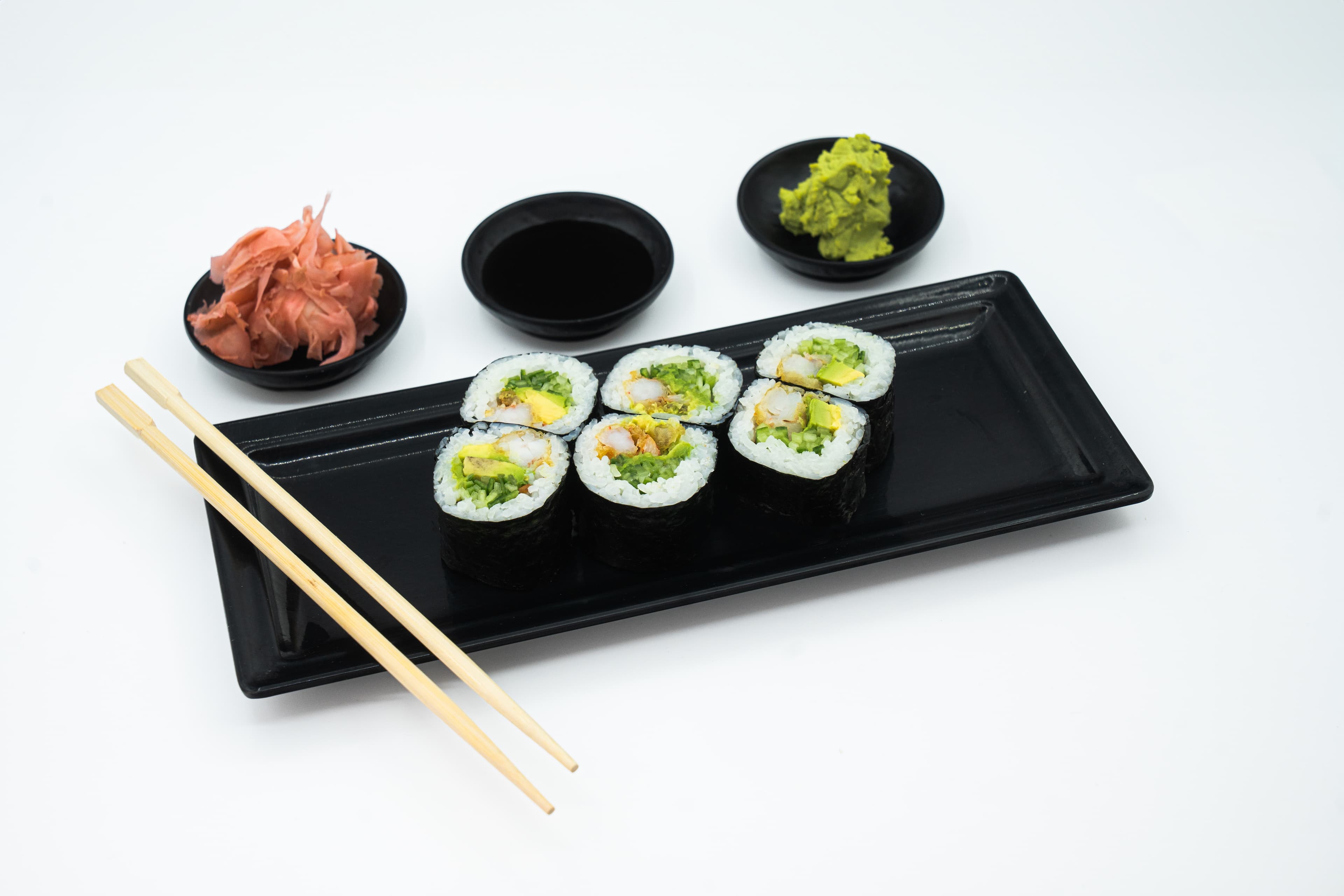 Shrimp Tempura Maki ماكي روبيان تمبورا - Xian Restaurant, Amman Chinese Food & Sushi