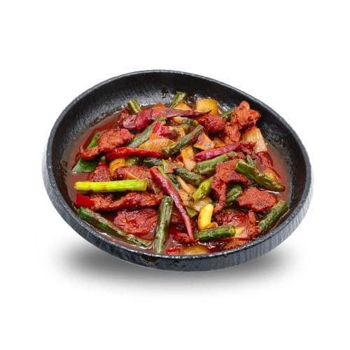 Chili Beef with Green Beans لحم بقري حار مع الفاصوليا الخضراء - Xian Restaurant, Amman Chinese Food & Sushi