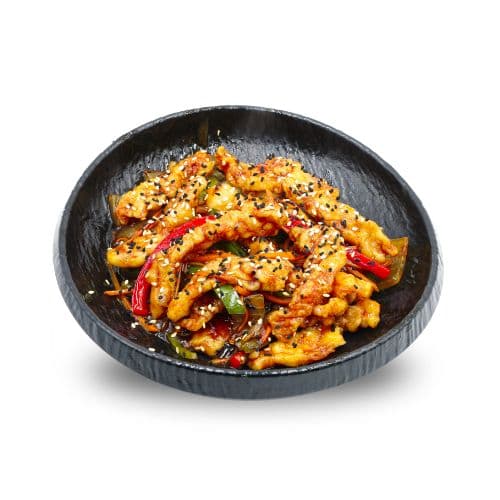 Crispy Chilli Chicken دجاج حار مقرمش - Xian Restaurant, Amman Chinese Food & Sushi