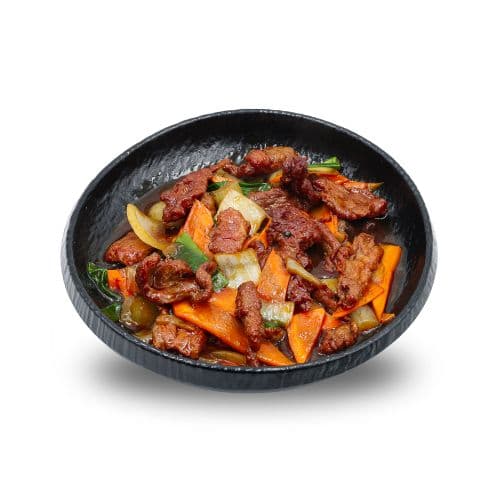 Mongolian Beef لحم بقري منغولي - Xian Restaurant, Amman Chinese Food & Sushi